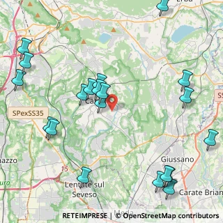 Mappa Via Carlo, 22063 Cantù CO, Italia (5.3085)
