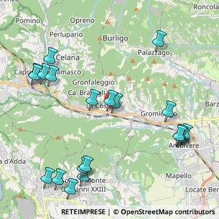 Mappa 24030 Pontida BG, Italia (2.6815)