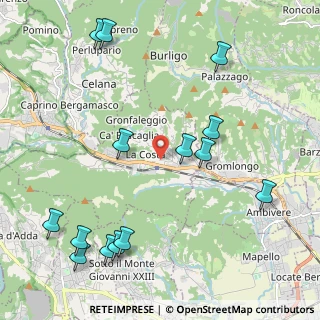 Mappa 24030 Pontida BG, Italia (2.60571)