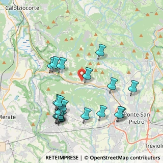 Mappa 24030 Pontida BG, Italia (4.224)