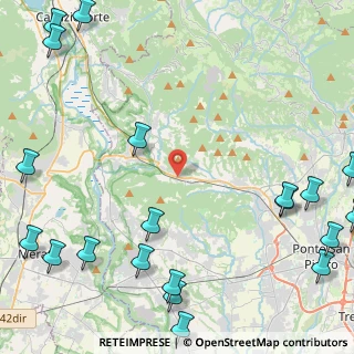 Mappa Via Lecco, 24030 Pontida BG, Italia (6.937)