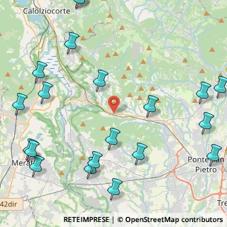 Mappa Via Lecco, 24030 Pontida BG, Italia (6.0945)