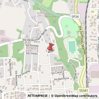 Mappa Via Trento,  9, 21041 Albizzate, Varese (Lombardia)