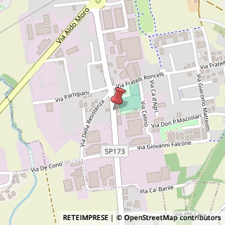 Mappa Via XXV Aprile, 9, 24030 Brembate di Sopra, Bergamo (Lombardia)