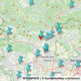 Mappa 24030 Barzana BG, Italia (5.953)