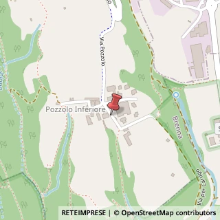 Mappa Via per pozzolo 22, 22040 Brenna, Como (Lombardia)