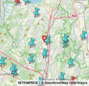 Mappa Via Pontida, 21041 Albizzate VA, Italia (6.149)