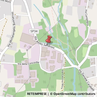Mappa Via Sandroni, 51, 21040 Sumirago, Varese (Lombardia)