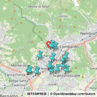 Mappa Via Borgosale, 24020 Ranica BG, Italia (1.93929)