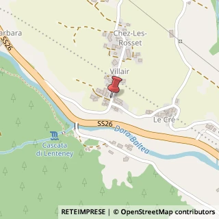 Mappa Frazione Villair, 47, 11015 La Salle, Aosta (Valle d'Aosta)