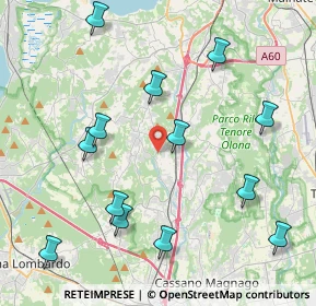 Mappa Via Luigi Taddei, 21041 Albizzate VA, Italia (4.67846)
