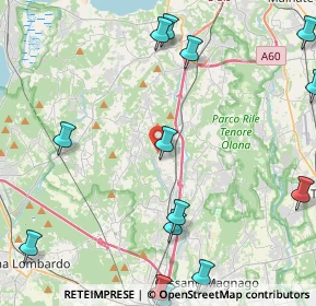 Mappa Via Luigi Taddei, 21041 Albizzate VA, Italia (6.7195)