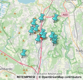 Mappa Via Adige, 21041 Albizzate VA, Italia (2.2725)