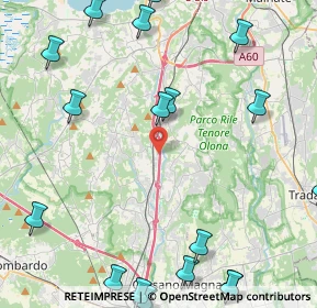 Mappa Via Adige, 21041 Albizzate VA, Italia (6.402)