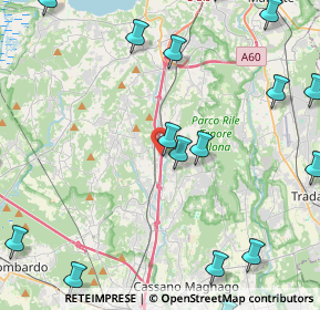 Mappa Via Adige, 21041 Albizzate VA, Italia (6.6365)