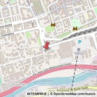 Mappa Chemin de Voison, 14, 11100 Aosta, Aosta (Valle d'Aosta)