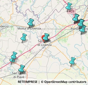 Mappa Via Antonio Vivaldi, 30029 San Stino di Livenza VE, Italia (10.998)