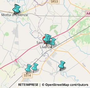 Mappa Via Antonio Vivaldi, 30029 San Stino di Livenza VE, Italia (4.3925)