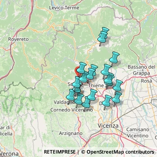 Mappa Vicolo Ottone Calderari, 36014 Santorso VI, Italia (11.5355)
