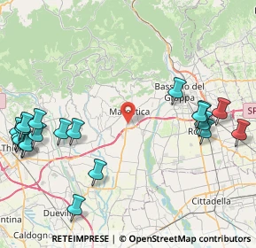 Mappa Via maestri del lavoro, 36063 Marostica VI, Italia (11.063)