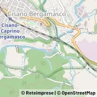 Kaart Cisano Bergamasco