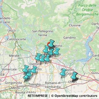 Mappa Via San Pietro, 24022 Alzano Lombardo BG, Italia (16.71842)