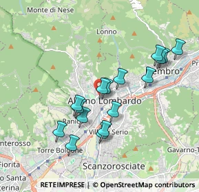 Mappa Via San Pietro, 24022 Alzano Lombardo BG, Italia (1.71563)