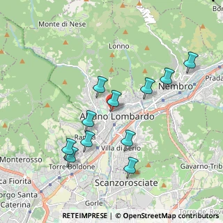 Mappa Via San Pietro, 24022 Alzano Lombardo BG, Italia (1.84455)