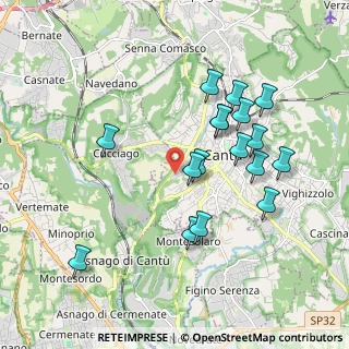 Mappa Bennet, 22063 Cantù CO, Italia (1.83059)