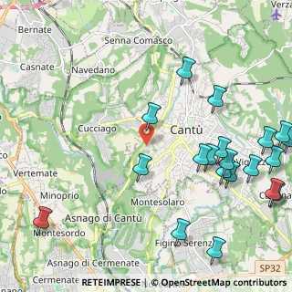 Mappa Bennet, 22063 Cantù CO, Italia (2.8255)