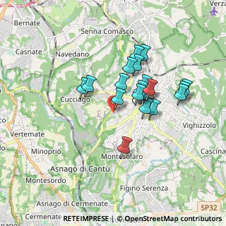 Mappa Centro Commerciale, 22063 Cantù CO, Italia (1.4415)