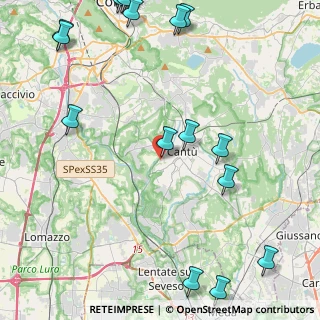 Mappa Centro Commerciale, 22063 Cantù CO, Italia (6.5965)