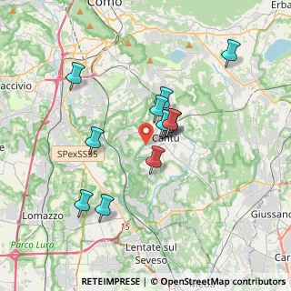 Mappa Centro Commerciale, 22063 Cantù CO, Italia (3.00583)