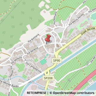 Mappa Piazza Roma, 9, 38063 Avio, Trento (Trentino-Alto Adige)