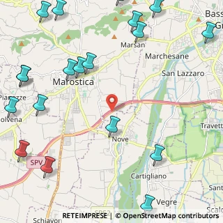 Mappa Strada SS. Fortunato e Lazzaro, 36063 Marostica VI, Italia (3.322)