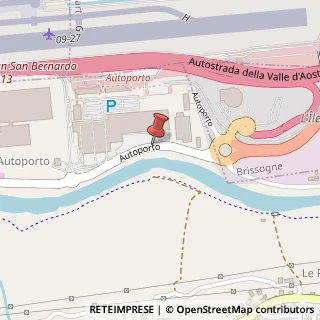 Mappa Località Autoporto, 8, 11020 Pollein, Aosta (Valle d'Aosta)