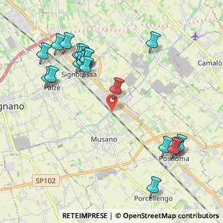 Mappa Via Piavesella, 31040 Trevignano TV, Italia (2.426)