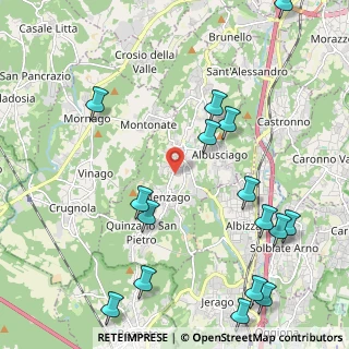 Mappa Via Giuseppe Saragat, 21040 Sumirago VA, Italia (2.74188)