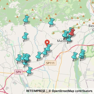 Mappa Via dell'Artigianato, 36060 Molvena VI, Italia (4.5535)