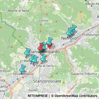 Mappa Via Gerolamo Acerbis, 24022 Alzano Lombardo BG, Italia (1.59077)