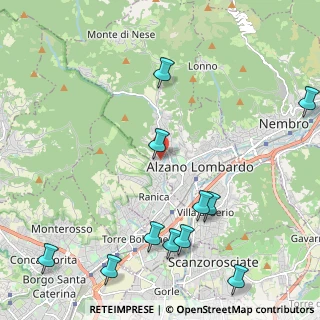 Mappa Via Grumello, 24022 Alzano lombardo BG, Italia (2.73091)