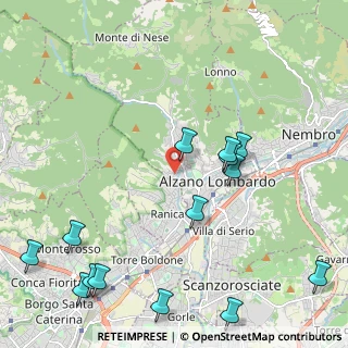 Mappa Via Grumello, 24022 Alzano lombardo BG, Italia (2.74214)