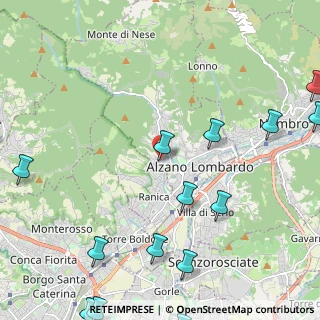 Mappa Via Grumello, 24022 Alzano lombardo BG, Italia (3.286)