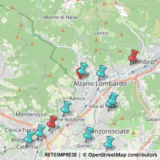 Mappa Via Grumello, 24022 Alzano lombardo BG, Italia (2.70909)