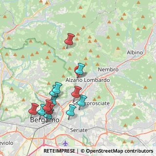 Mappa Via Grumello, 24022 Alzano lombardo BG, Italia (4.31846)