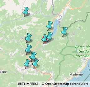 Mappa Via Lungolago Italia, 25074 Idro BS, Italia (7.115)