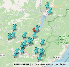 Mappa Via Lungolago Italia, 25074 Idro BS, Italia (9.0355)