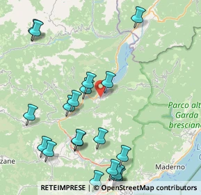 Mappa Via Lungolago Italia, 25074 Idro BS, Italia (10.035)