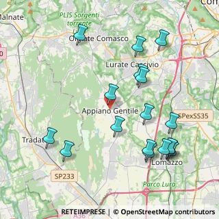 Mappa 22070 Appiano Gentile CO, Italia (4.52588)