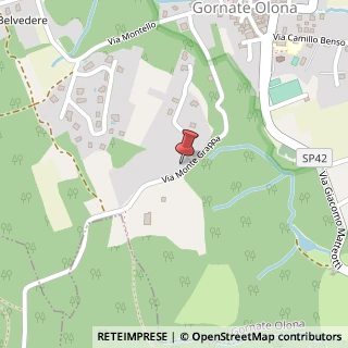 Mappa Via Monte Grappa, 8, 21040 Gornate-Olona, Varese (Lombardia)